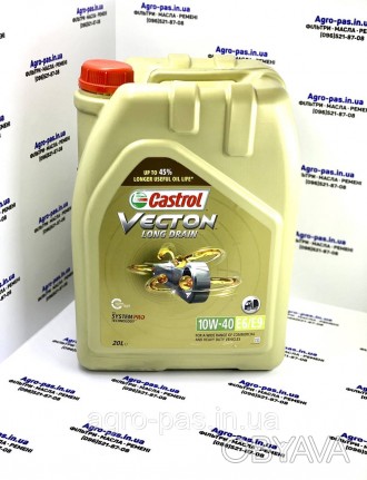 Castrol Vecton Long Drain 10W-40 Е6/Е9 – полностью синтетическое моторное масло . . фото 1
