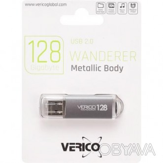 Флешка Verico USB 128Gb Wanderer Gray. . фото 1