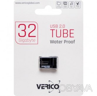 Флешка Verico USB 32Gb Tube Black. . фото 1