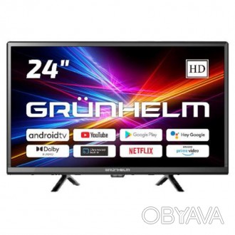 Телевизор GRUNHELM 24H300-GA11 24"
- Android TV 11 с обновлением через интернет
. . фото 1