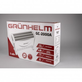Grunhelm- GC-2000A относится к современным устройствам обогрева, которые можно п. . фото 3