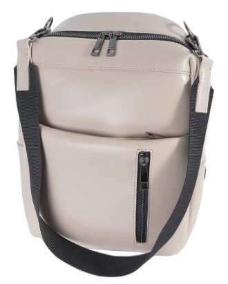 Женский рюкзак-сумка, можно носить как рюкзак и как сумку на плече. Одно основно. . фото 5
