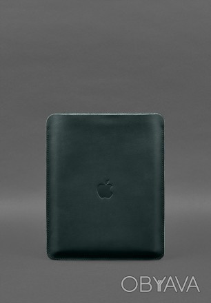 Чорний шкіряний чохол-футляр для iPad Pro 12,9 дюйма створений з преміальної нат. . фото 1