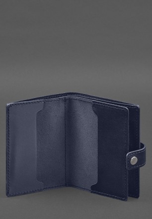 Шкіряна обкладинка-портмоне на військовий квиток офіцера запасу від бренду Бланк. . фото 3