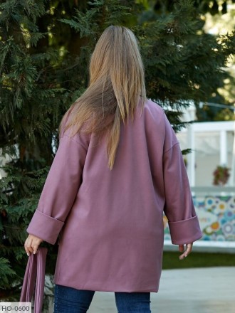 Пальто HO-0599
Ткань: кашемир
Цвет: синий, розовый, шоколад, хаки, меланж, розов. . фото 3