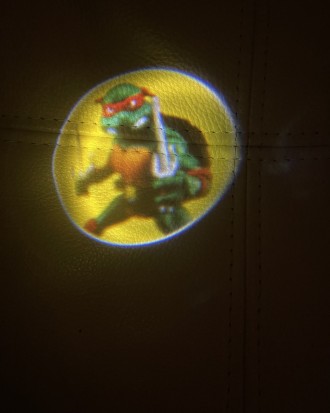Герои "Черепашки Ниндзя", герой 14.5 см, проектор, светятся, на батарейках, с ор. . фото 8