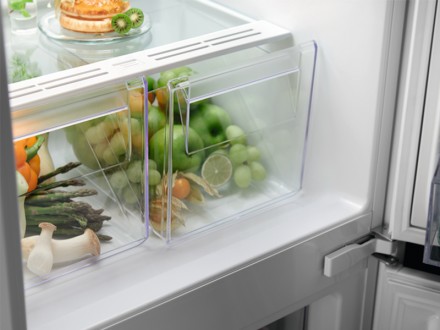 Холодильник-морозильник 600 TwinTech сохраняет сочность продуктов на 60% лучше х. . фото 8