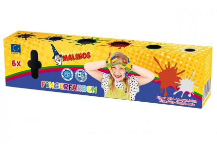 
MALINOS Fingerfarben - пальчиковые краски, которые не проливаются благодаря пло. . фото 3