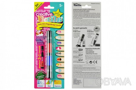
Детский лак карандаш для ногтей Malinos Creative Nails - безопасный лак для тво. . фото 1