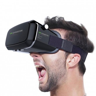 Очки виртуальной реальности VR SHINECON c пультом VR box , шлем 3D
3D очки вирт. . фото 2