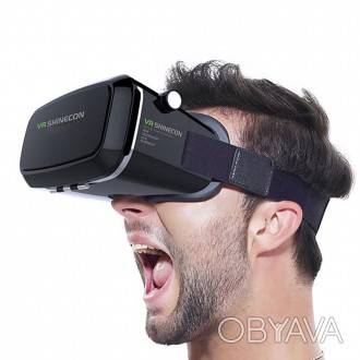 Очки виртуальной реальности VR SHINECON c пультом VR box , шлем 3D
3D очки вирт. . фото 1