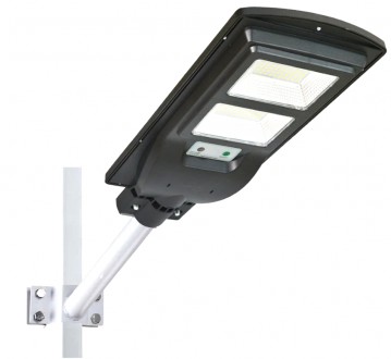 Автономний вуличний ліхтар з сонячною панеллю і датчиком світла UKC LED 90W 6500. . фото 2