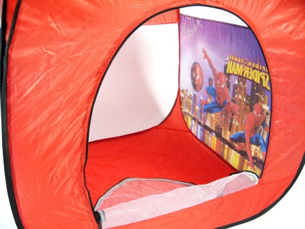 Палатка детская Spider-man (Человек-паук) арт. 8009 SP
Лёгкая, прочная игровая п. . фото 4