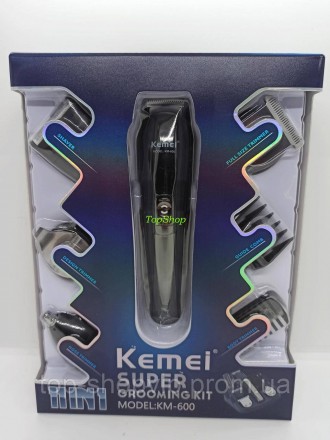 Бритва-тример Kemei 600 — інноваційний пристрій, розроблений спеціально для спра. . фото 2