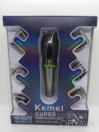 Бритва-тример Kemei 600 — інноваційний пристрій, розроблений спеціально для спра. . фото 1