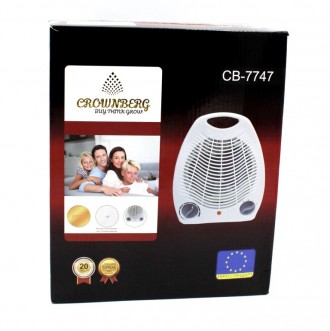 Тепловентилятор Crownberg CB 7747 предназначен для использования как дома, так и. . фото 7