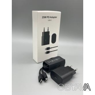Сетевое зарядное устройство 25W Type-C Cable Чёрный