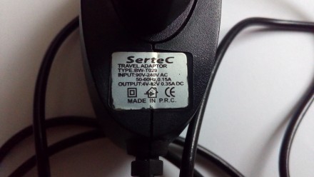 Продам зарядное Sertec Travel Adapter рабочий ,б/у .
Все данные видны на одном . . фото 2