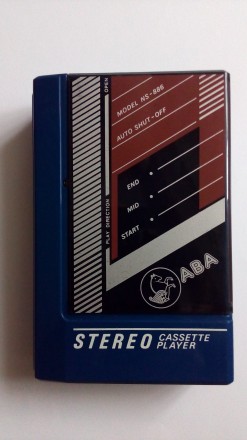 Продам Player Stereo Cassette ABA Model NS-886 Auto Shut-off. DC 6V  4*UM3  Batt. . фото 2