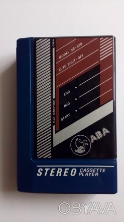 Продам Player Stereo Cassette ABA Model NS-886 Auto Shut-off. DC 6V  4*UM3  Batt. . фото 1