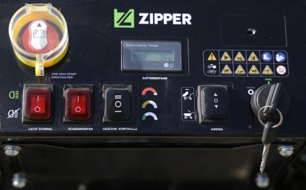 АКУМУЛЯТОРНАЯ ТАЧКА Zipper ZI-ED500
ZI-ED500 – аккумуляторный мини-транспортер с. . фото 9