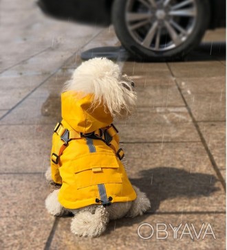 Куртка для собак 11325 M желтая