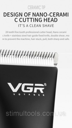 Описание:
Триммер для волос VGR V-185 имеет современный и стильный дизайн. Легки. . фото 9