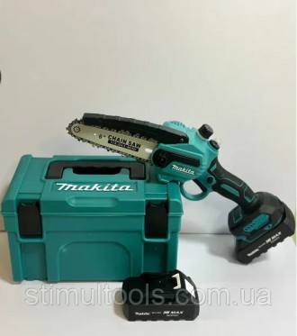 Аккумуляторная пила Makita с масляным баком, шина 15 см. Одесса. фото 1 Аккумуляторная пила Makita с масляным баком, шина 15 см. Одесса. фото 1