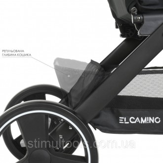 Описание
Детская коляска El Camino Dynamic ME 1053 - это отличное всесезонное тр. . фото 9