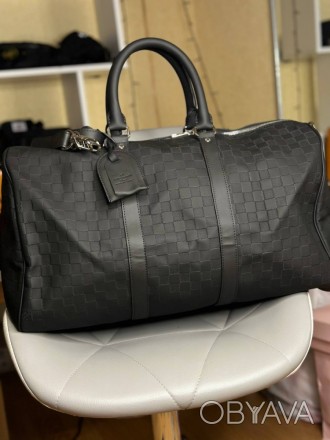 
 Сумка Louis Vuitton Keepall 55 Monogram Eclipse s062-1
Модель: Сумка Louis Vui. . фото 1