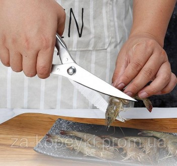 Багатофункціональні кухонні ножиці – це високоякісний кухонний інструмент, вигот. . фото 5