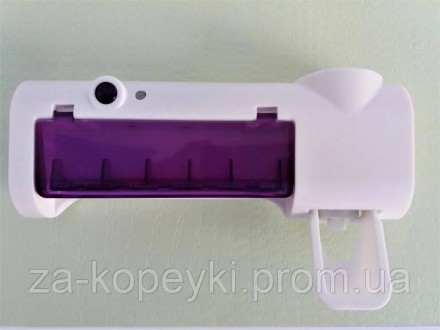 Ультрафіолетовий стерилізатор - дозатор Toothbrush Sterilizer JX008
У проміжках . . фото 8