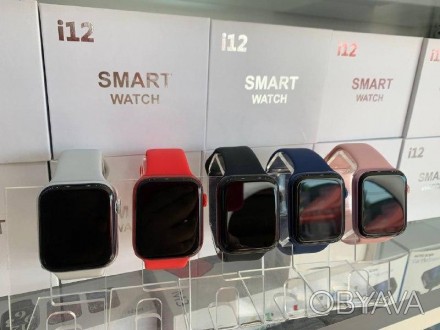 Smart Watch i12!?
Широкий асортимент функцій, представлених у смарт-годиннику, п. . фото 1