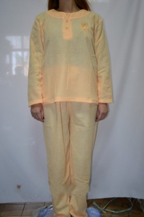  Пижама женская теплая NAMKY (производство Венгрия) только желтого и оранжевого . . фото 6