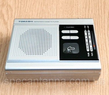 Радиоплеер кассетный TOMASHI, конвертор в MP3, радио FM/AM, со встроенным динами. . фото 6