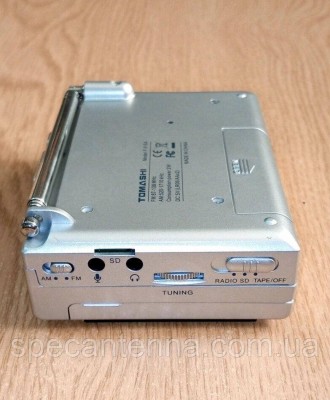 Радиоплеер кассетный TOMASHI, конвертор в MP3, радио FM/AM, со встроенным динами. . фото 7