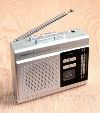 Радиоплеер кассетный TOMASHI, конвертор в MP3, радио FM/AM, со встроенным динами. . фото 3
