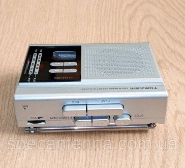 Радиоплеер кассетный TOMASHI, конвертор в MP3, радио FM/AM, со встроенным динами. . фото 8