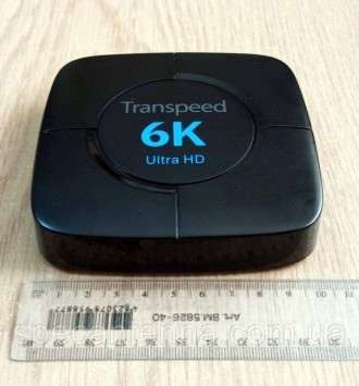 Смарт приставка Андроид ТВ Transpeed 6K H618 4+64. Витринный образец. Продается . . фото 3