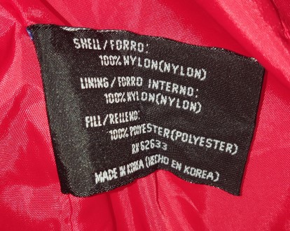 Зимняя куртка с капюшоном Baseball Rro Player Red Barons, made in Korea, размер-. . фото 12