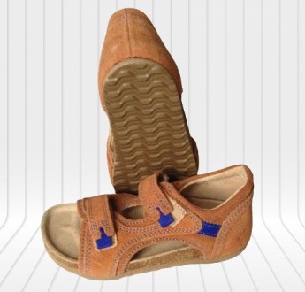 Ортопедичне взуття, босоніжки Ортекс, Ortex, модель «Т - 32» з твердим задником,. . фото 7
