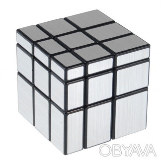 Захоплююча іграшка YJ Mirror Cube | дзеркальний кубик silver, представлена в нез. . фото 1
