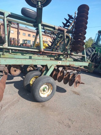 Продам Дискову борону John Deere 230 7, 6 м ширина захвату Х-подібна борона з пе. . фото 3