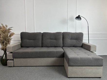Описание:
Угловой диван Морган фабрики Элизиум в стиле модерн, спасение для мало. . фото 2