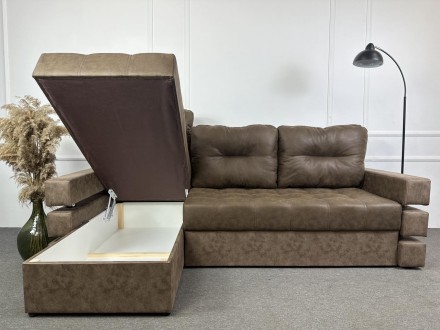 Описание:
Угловой диван Морган фабрики Элизиум в стиле модерн, спасение для мало. . фото 9