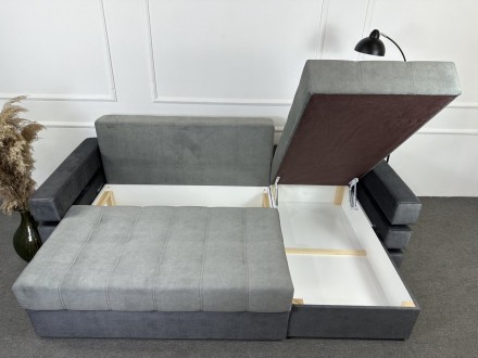 Описание:
Угловой диван Морган фабрики Элизиум в стиле модерн, спасение для мало. . фото 11