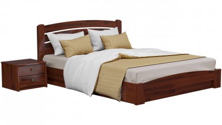 
Кровать из БУКа Селена Аури с механизмом от ТМ Эстелла
Деревянная кровать Селен. . фото 29