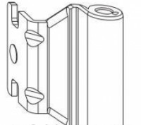 Петля верхняя створки для ПВХ окон (уголок) МАСО 52486Верхняя петля-уголок. Уста. . фото 3