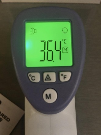 
Інфрачервоний, безконтактний медичний термометр для безконтактного вимірювання . . фото 2