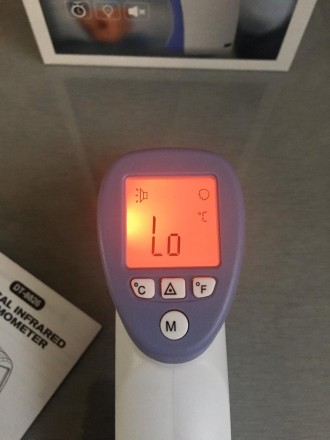 
Инфракрасный, бесконтактный медицинский термометр для бесконтактного измерения . . фото 8